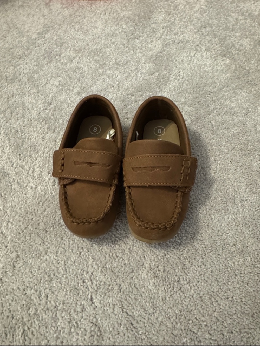 Cat & Jack Boys Brown Abbott Loafers
